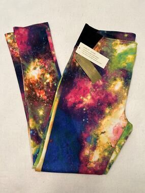 NWT Nicki Minaj Vibrant Galactic Gems Barbz Yoga Leggings Juniors Large
